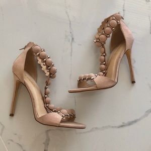 Windsor Nude Heel Sandals size 9
